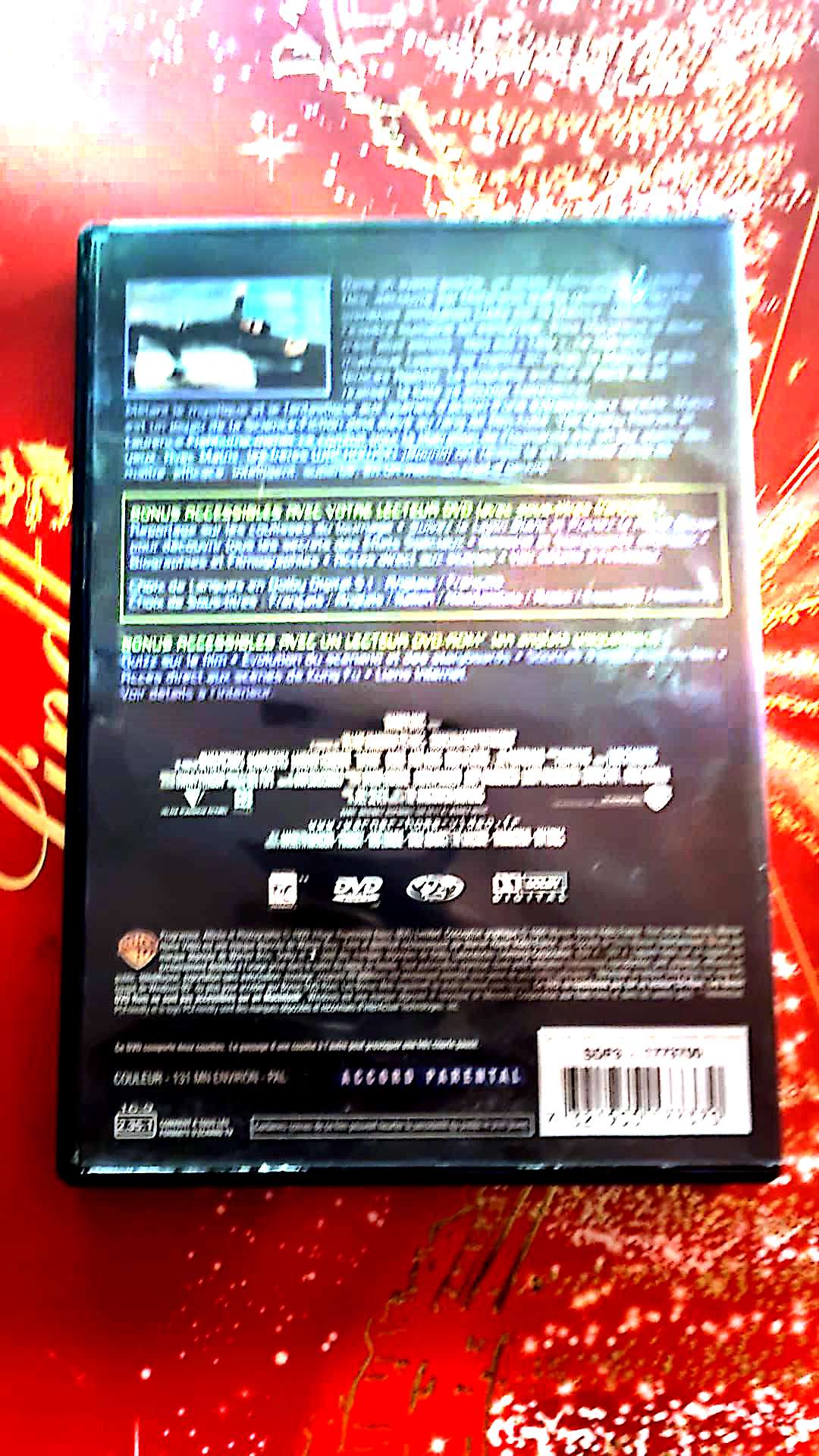 dvd keanu reeves matrix