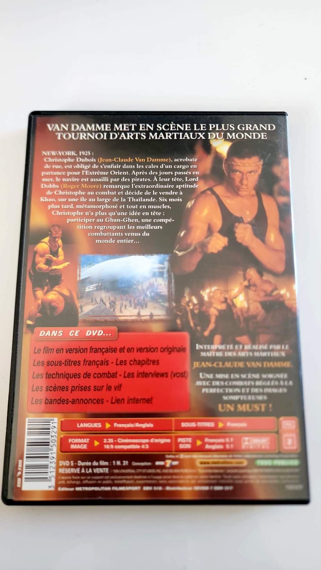 The Quest – DVD Metropolitan – Jean-Claude Van Damme