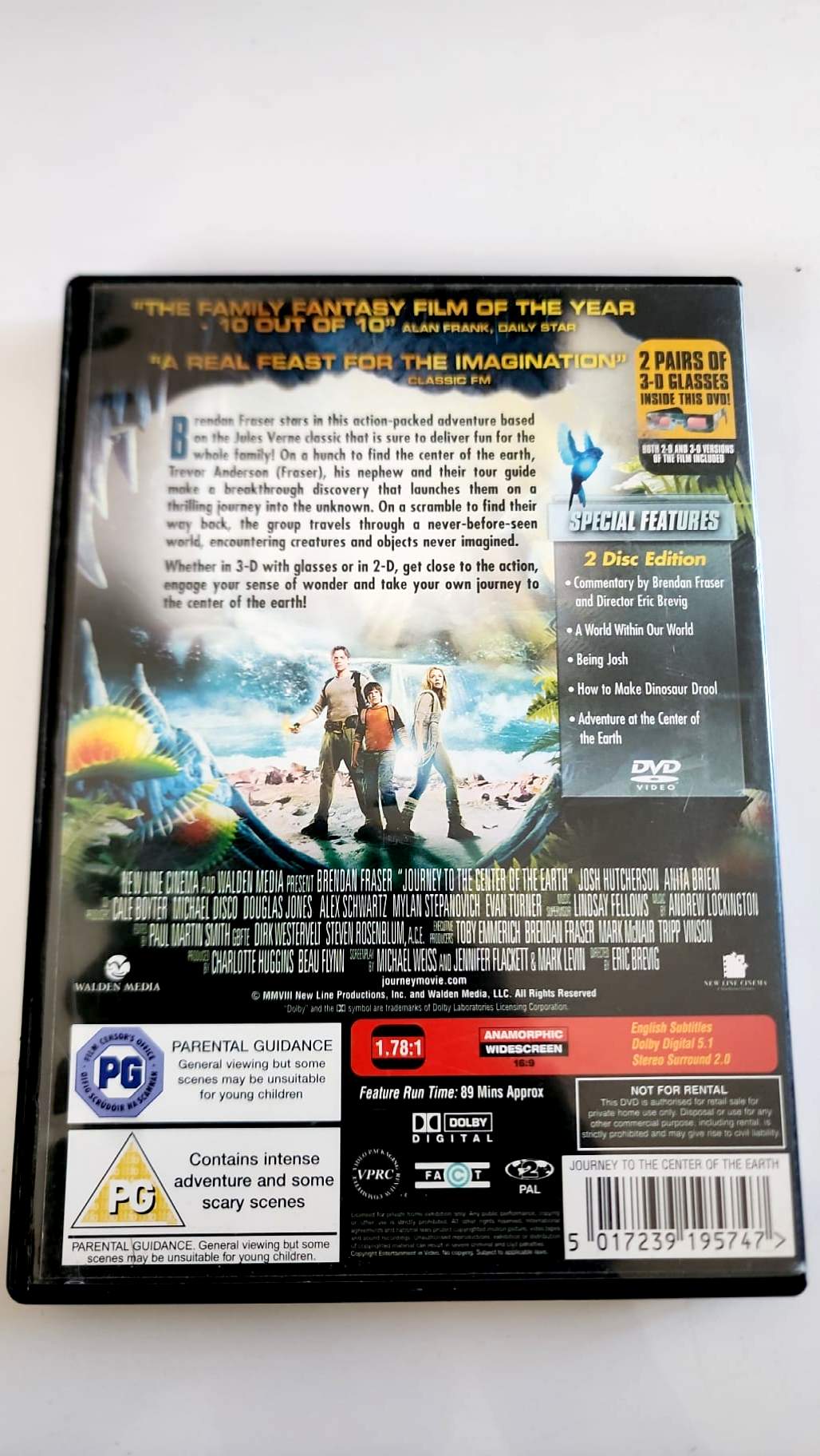 Journey to the Center of the Earth (2008) – DVD