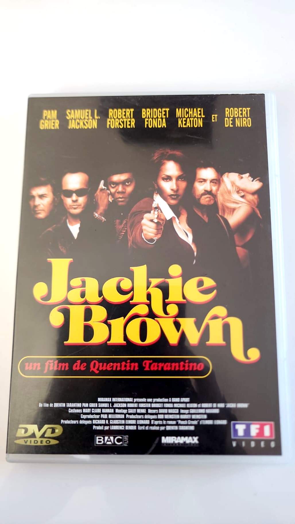 Jackie Brown – French TF1 Vidéo DVD edition – Quentin Tarantino – Good condition