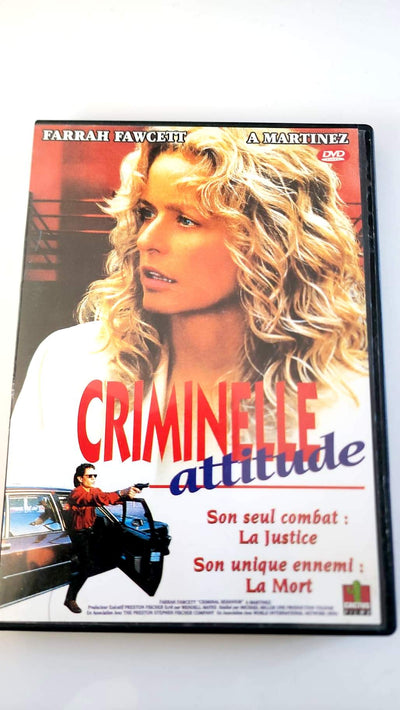 Criminal Behavior – French version DVD – Farrah Fawcett – Good condition