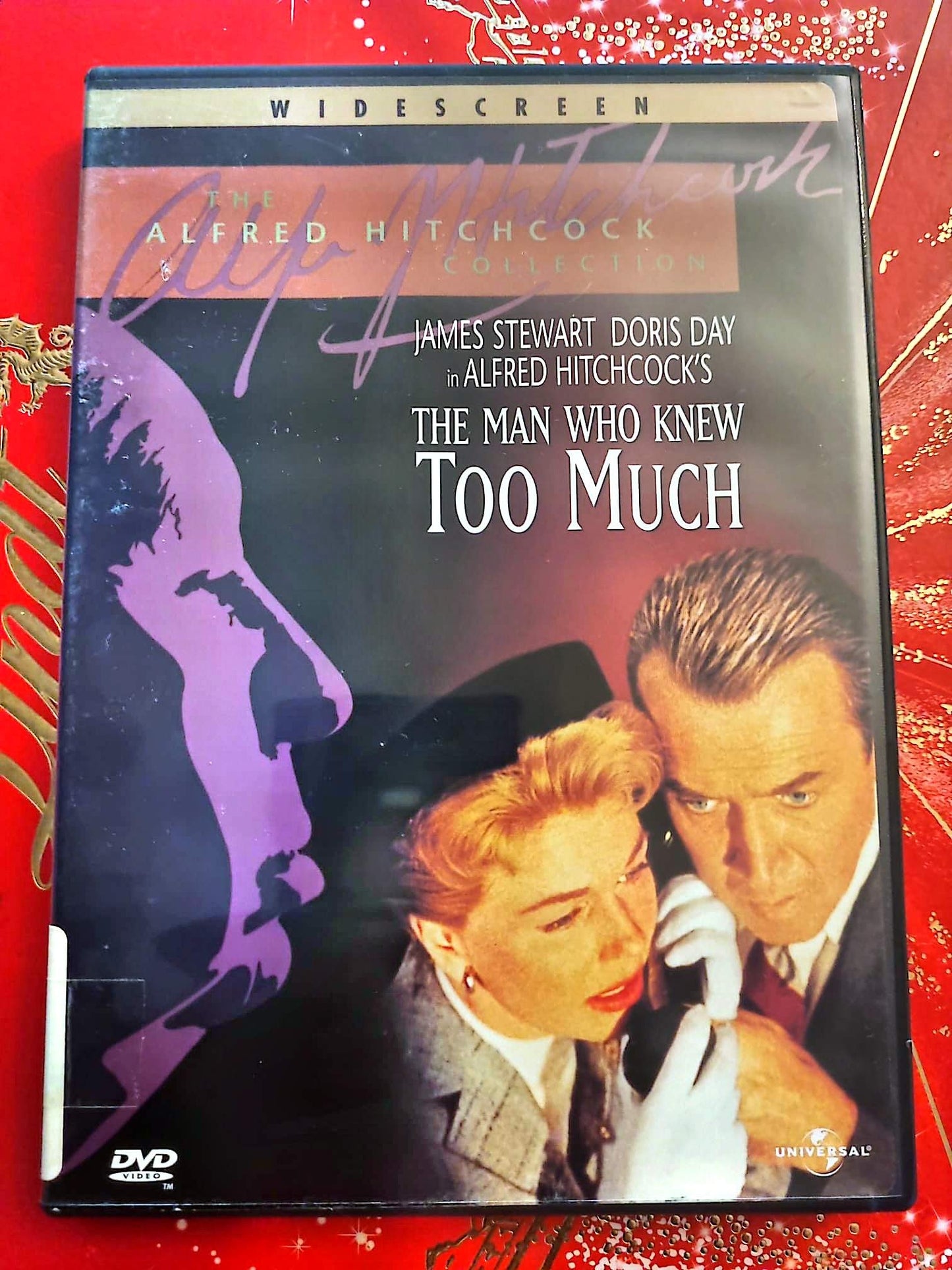 The Man Who Knew Too Much – DVD – Alfred Hitchcock – James Stewart – Doris Day – Widescreen