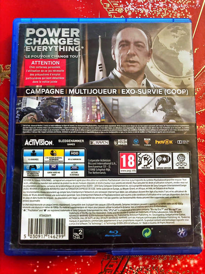 Call of Duty Advanced Warfare – PS4 – Jeu Vidéo – FPS – Version Française Intégrale