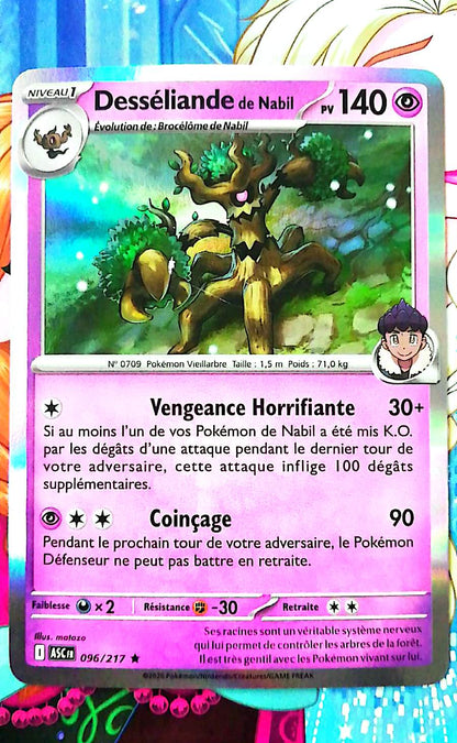 Trevenant of Hop Pokémon Card 096/217 HP 140 – Official French Card – Psychic Pokémon