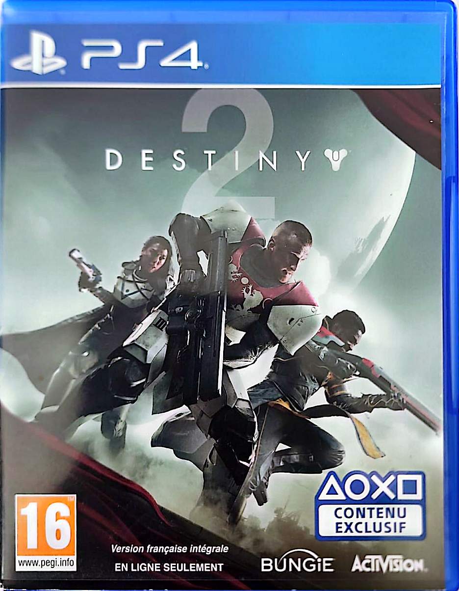 Destiny 2 PS4 PlayStation 4 Jeu de Tir Science-Fiction FPS Coopératif Version Française Intégrale