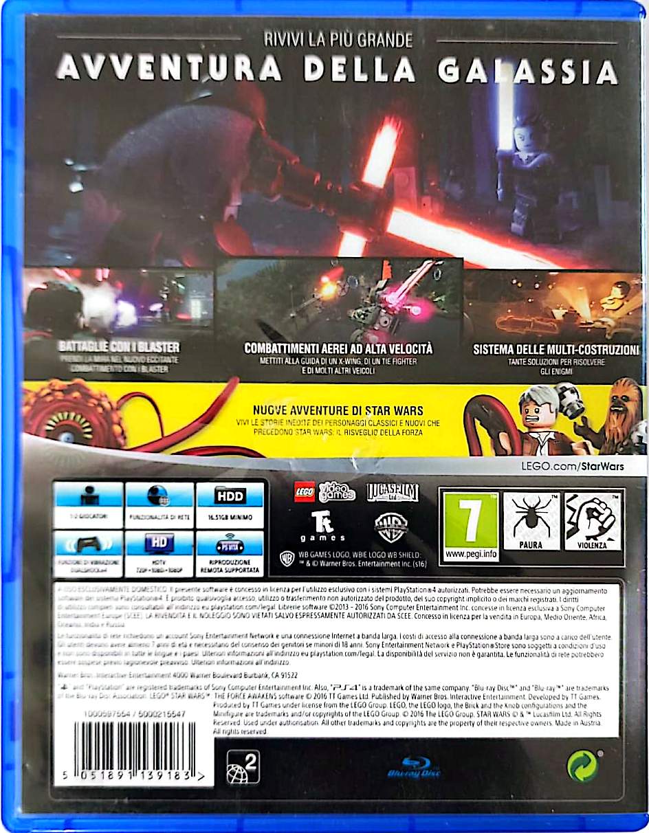 Warner Lego Star Wars : Il Risveglio della Forza