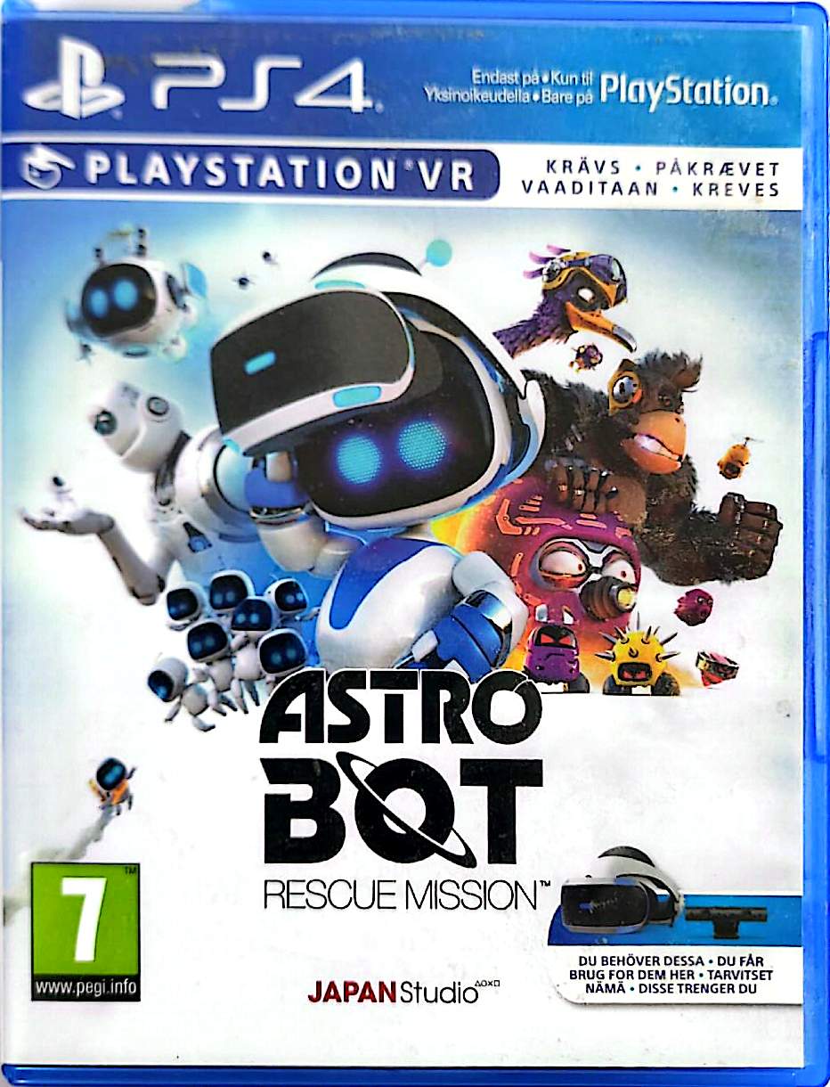 Astro Bot Rescue Mission PS4 PlayStation VR Jeu PlayStation 4 Édition Européenne