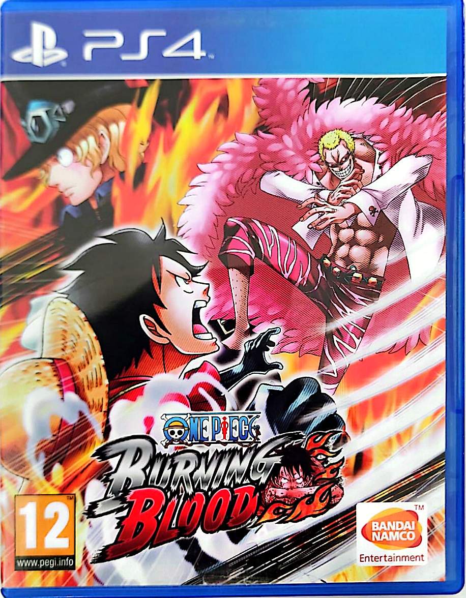 One Piece Burning Blood PS4 PlayStation 4 Jeu de Combat Anime Manga Version Française