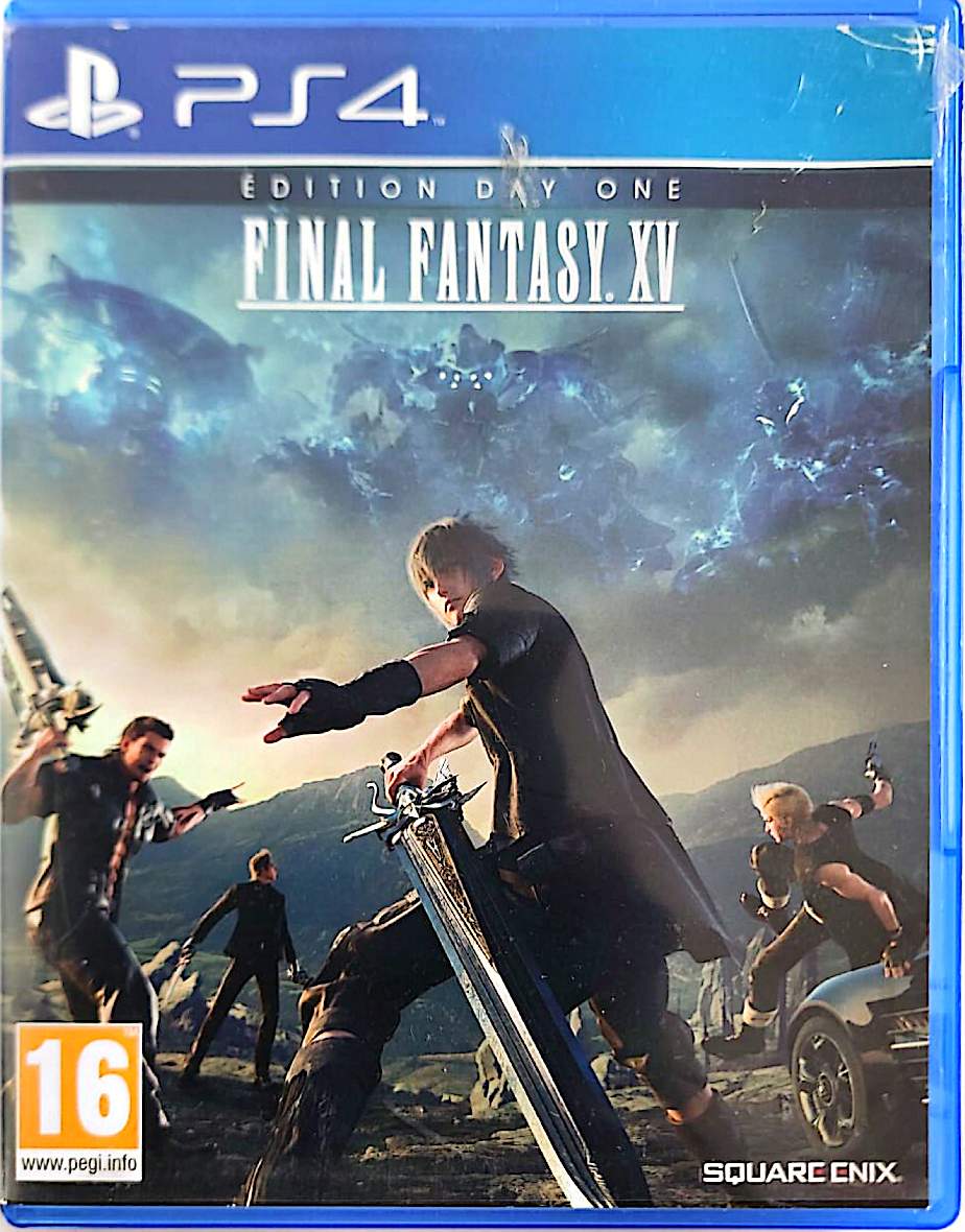 Final Fantasy XV Édition Day One PS4 – Jeu PlayStation 4 – RPG Action Aventure – Square Enix – PEGI 16