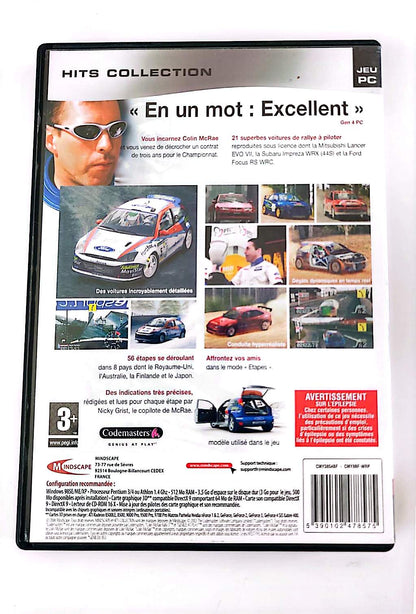 Colin McRae Rally 3 – Jeu PC CD-ROM | Codemasters | Hits Collection | Version Française