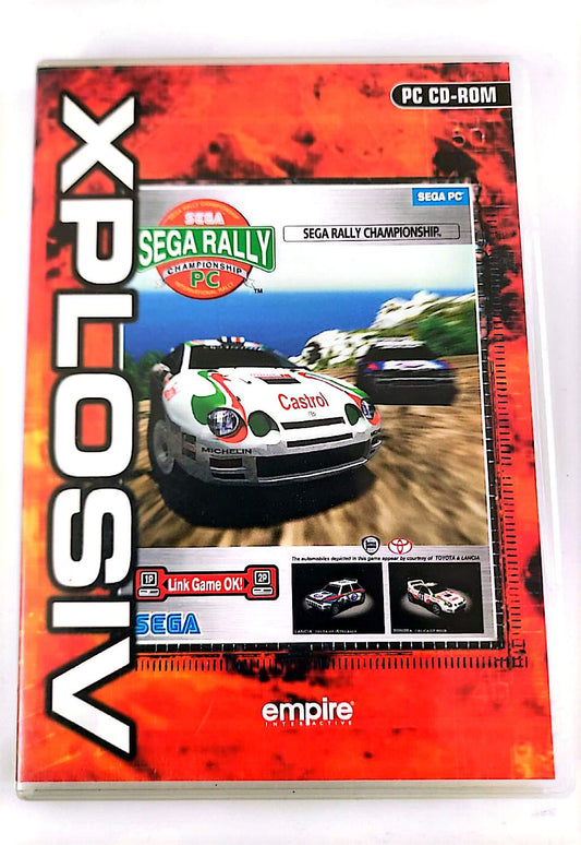 Sega Rally Championship – Jeu PC CD-ROM | SEGA | Xplosiv | Toyota & Lancia | Manuel Français