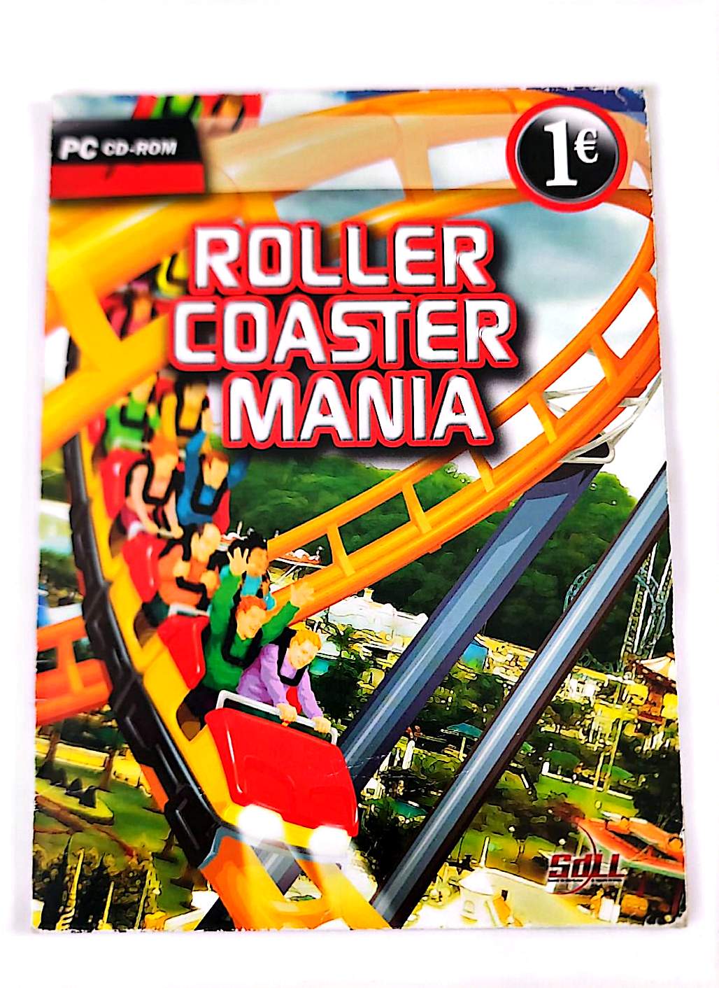 Roller Coaster Mania – Jeu PC CD-ROM | SDLL | Simulation Montagnes Russes | Version Française