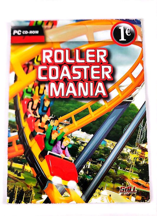Roller Coaster Mania – Jeu PC CD-ROM | SDLL | Simulation Montagnes Russes | Version Française