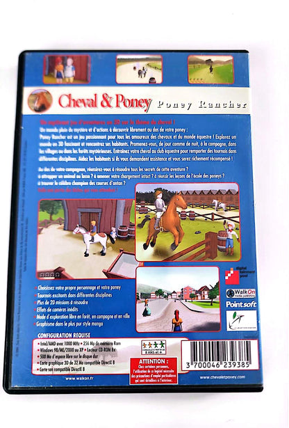 Caballo & Poni: Poni Rancher – Juego PC CD-ROM | Pointsoft | Simulación Ecuestre 3D | Niñas 8+