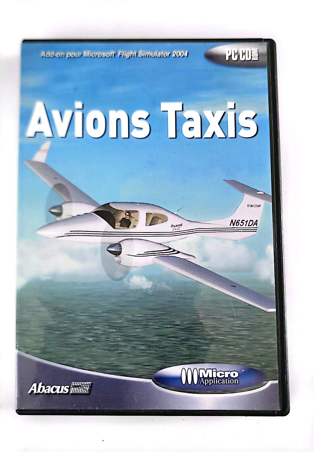Avions Taxis – Add-on Microsoft Flight Simulator 2004 | PC CD-ROM | Micro Application | Abacus | Français