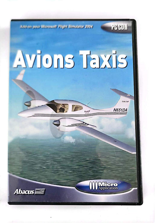Avions Taxis – Add-on Microsoft Flight Simulator 2004 | PC CD-ROM | Micro Application | Abacus | Français
