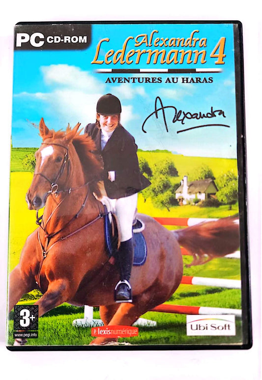 Alexandra Ledermann 4 : Aventures au Haras – Jeu PC CD-ROM | Ubisoft | Cheval | Filles 8+