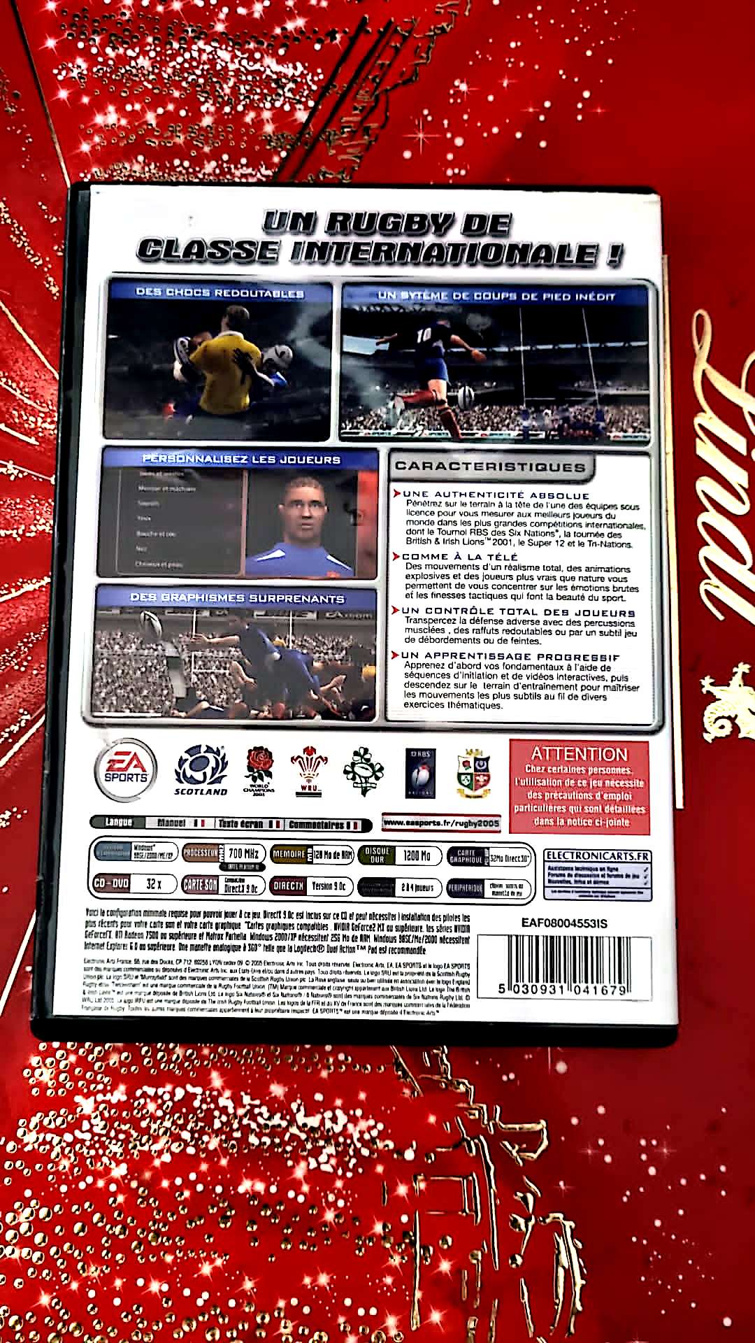 Jeu vidéo PC : EA SPORT RUGBY 2005