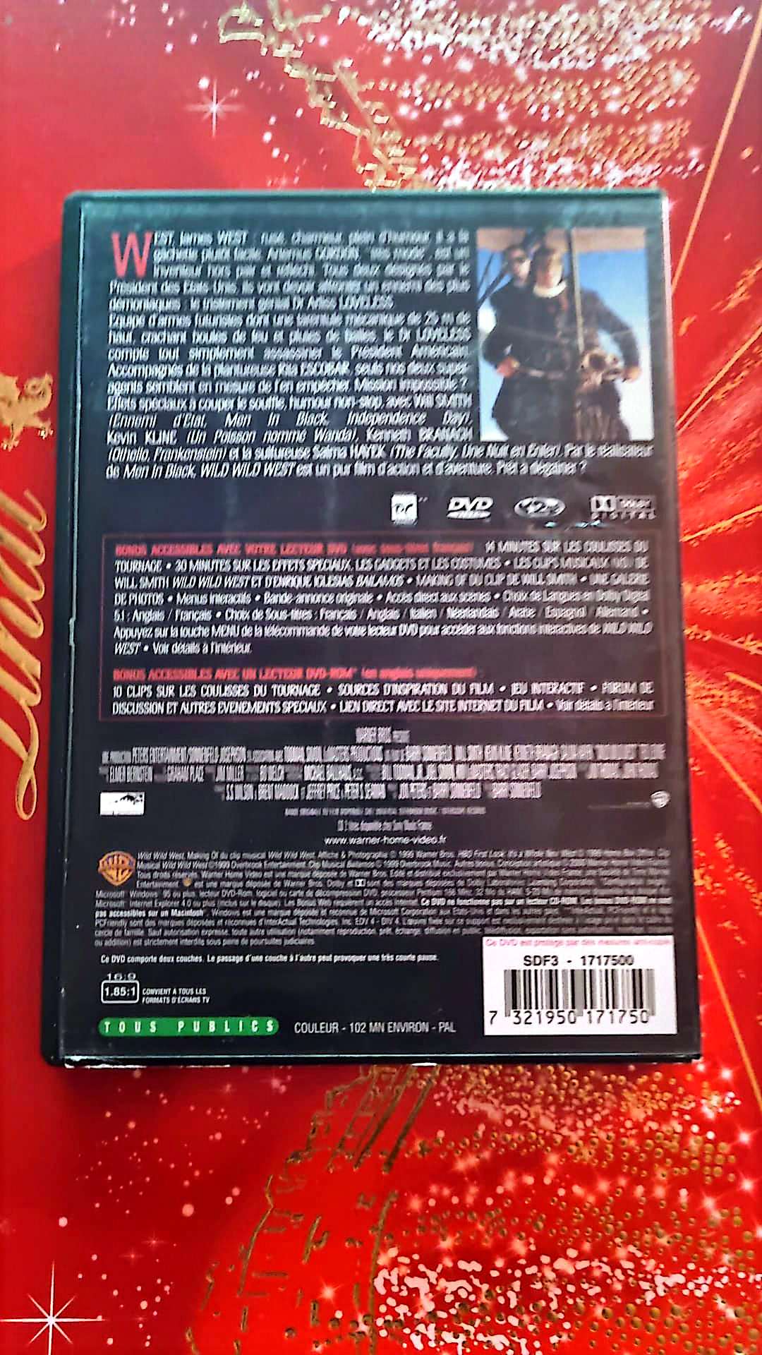 DVD : wild wild west en