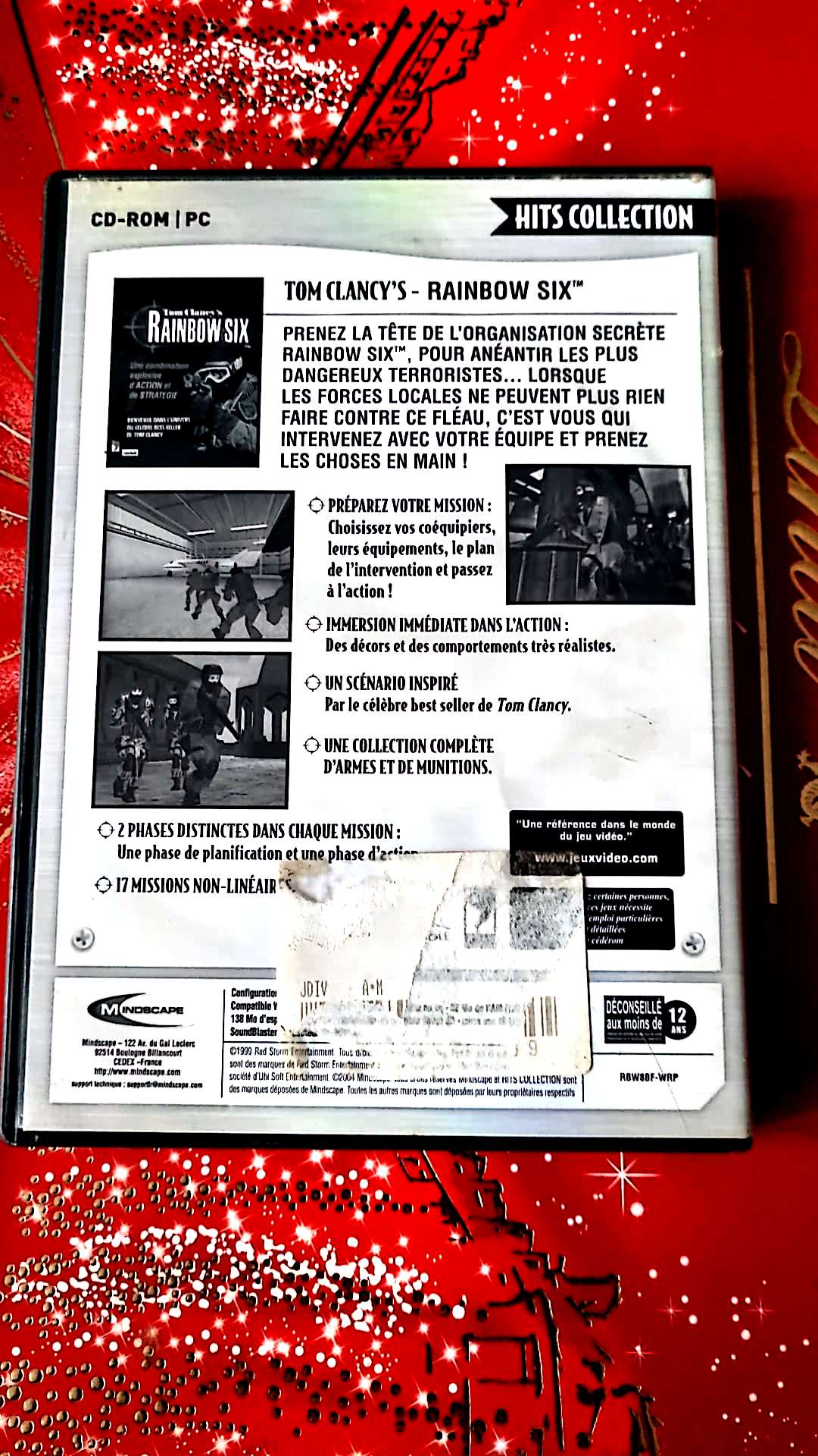 Jeu vidéo PC : hits collection tom clancy's rainbown six une combinaison explosive d'action et de strategie