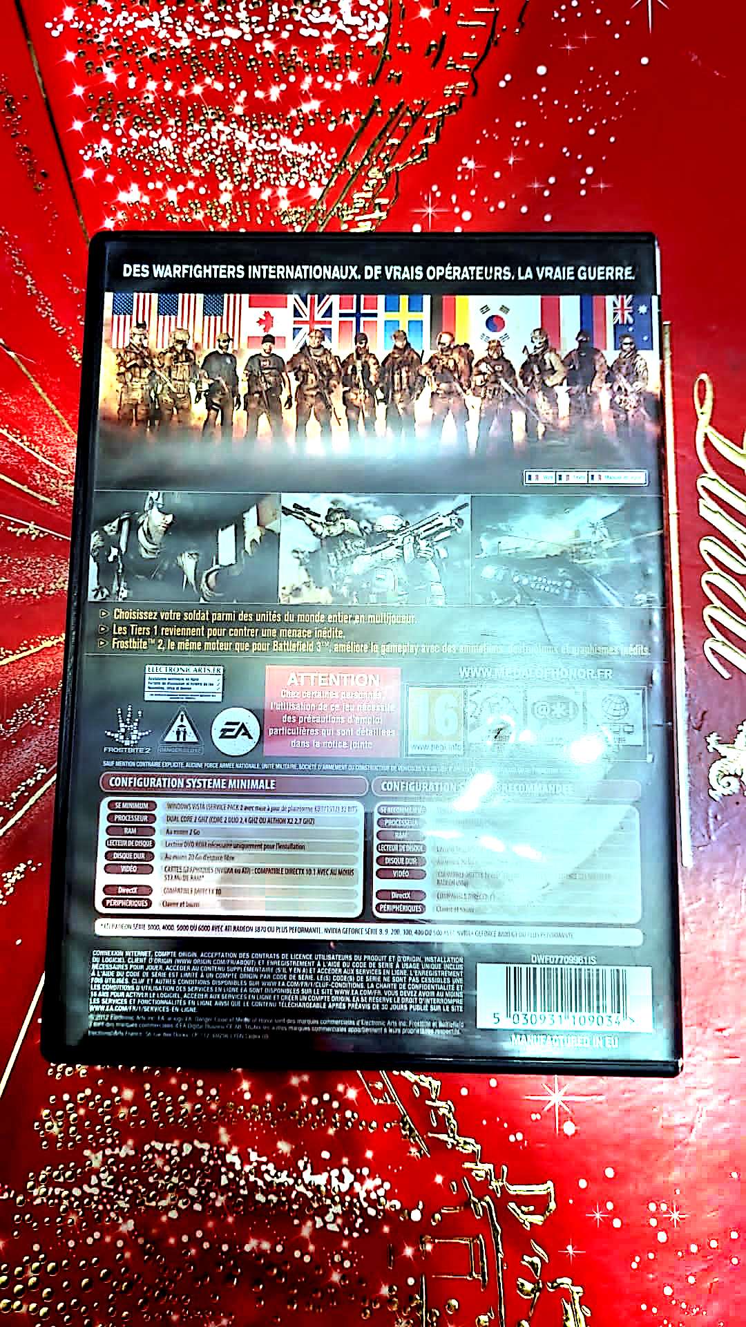 Jeu vidéo PC : medal of honor warfighter