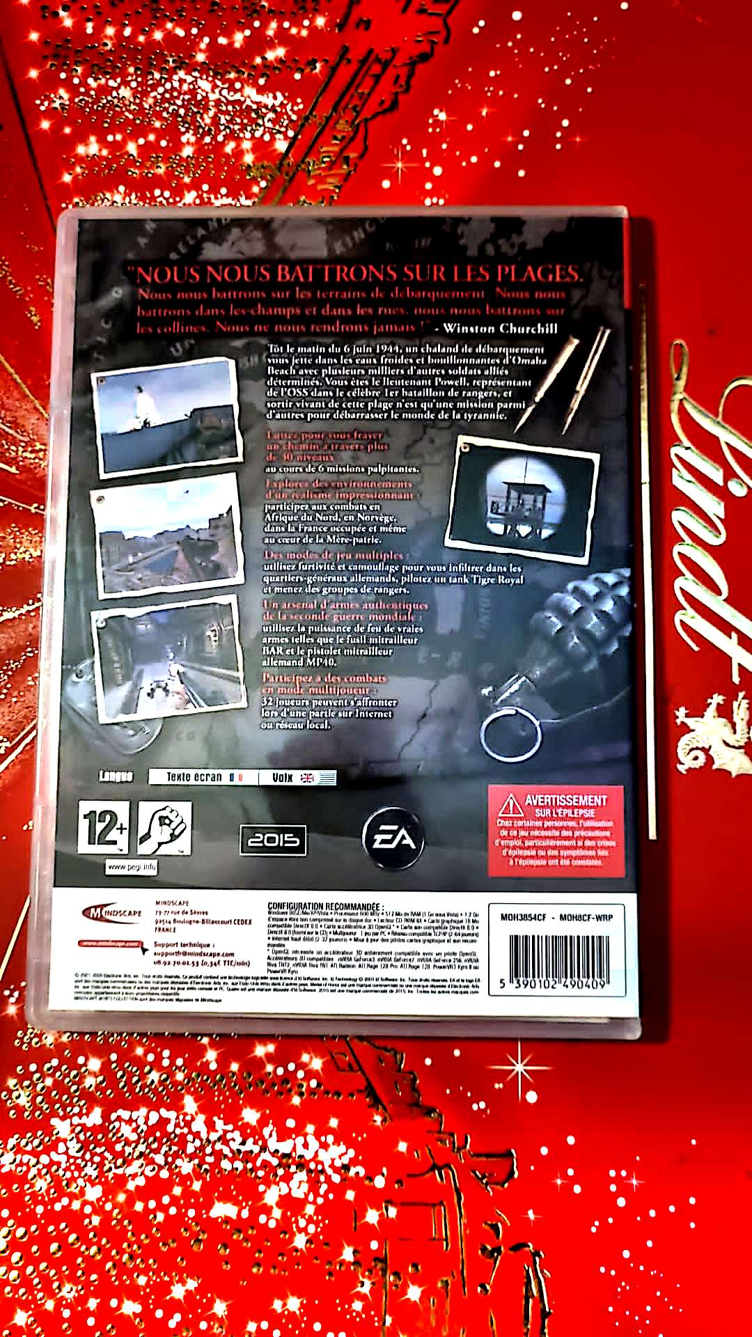 Jeu vidéo PC : hits collection medal of honor debarquement allié
