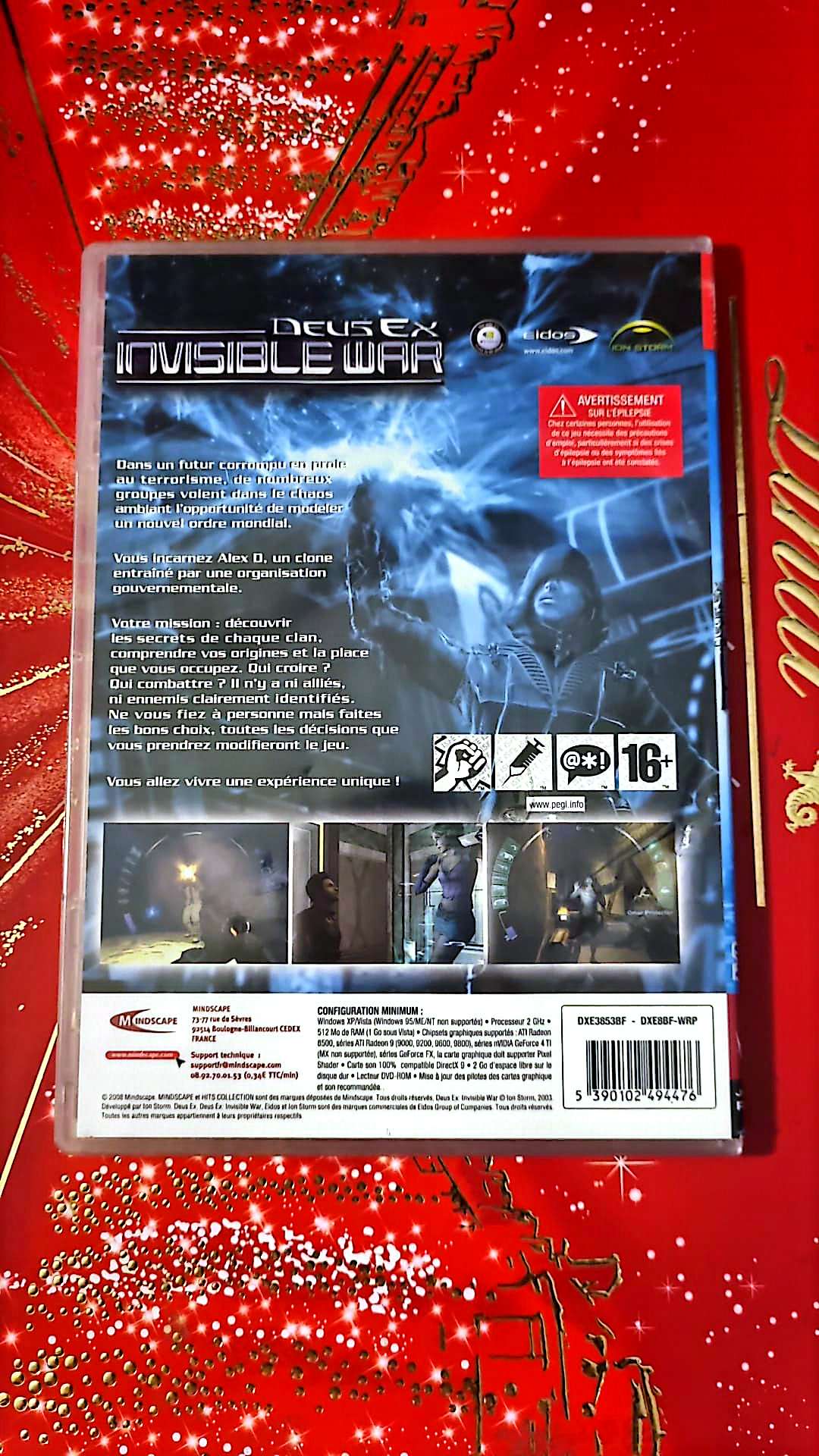 Jeu vidéo PC : deus ex invisible war jeu PC