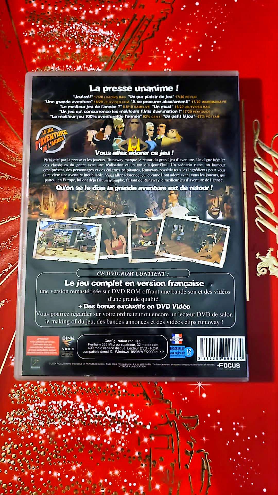 Jeu vidéo PC : runaway a road adventure jeu pc