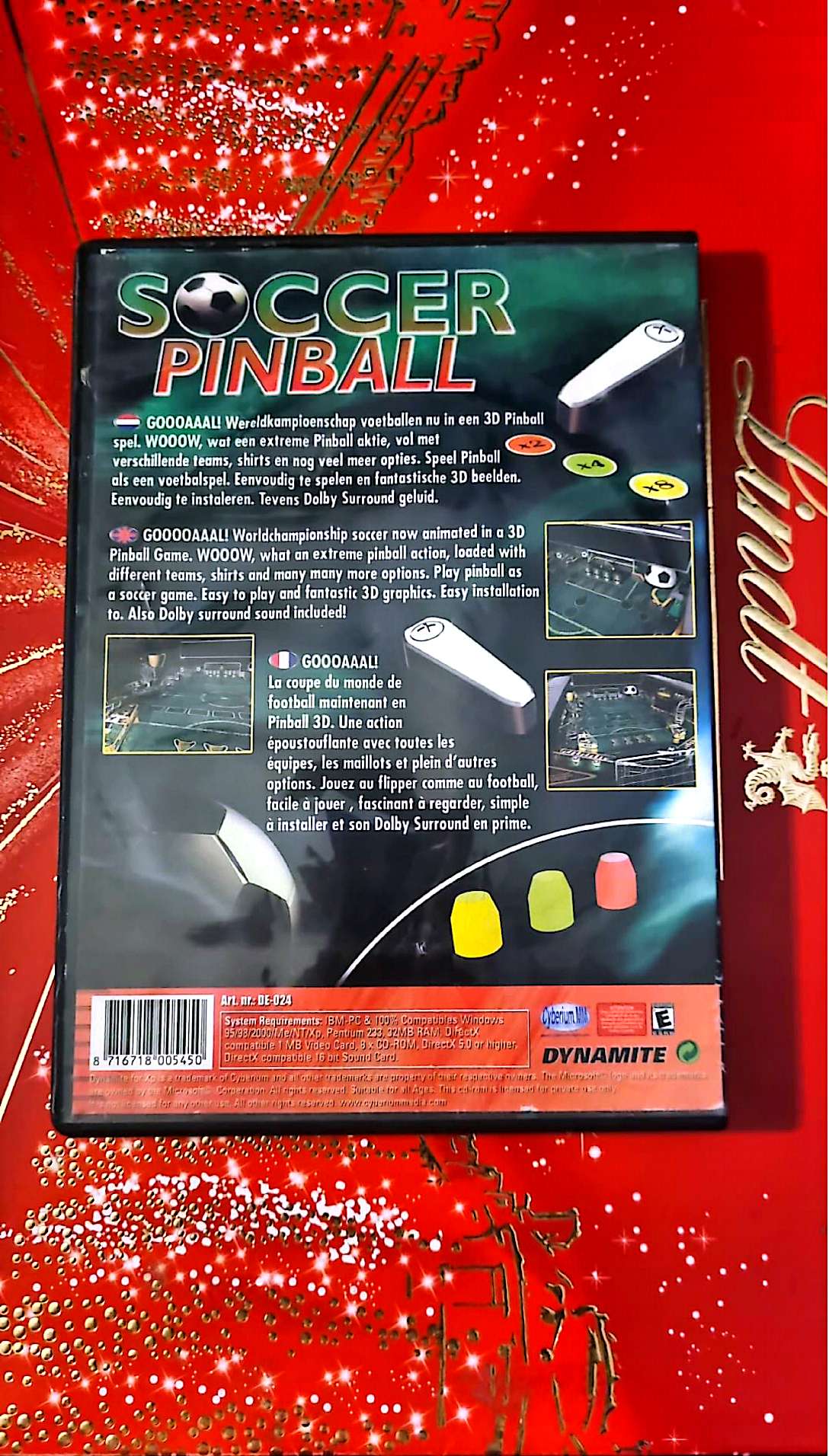 Jeu vidéo PC : soccer pinball jeu PC