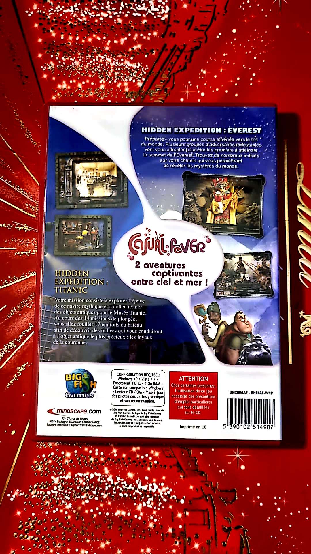 Jeu vidéo PC : hidden expedition everest & titanic