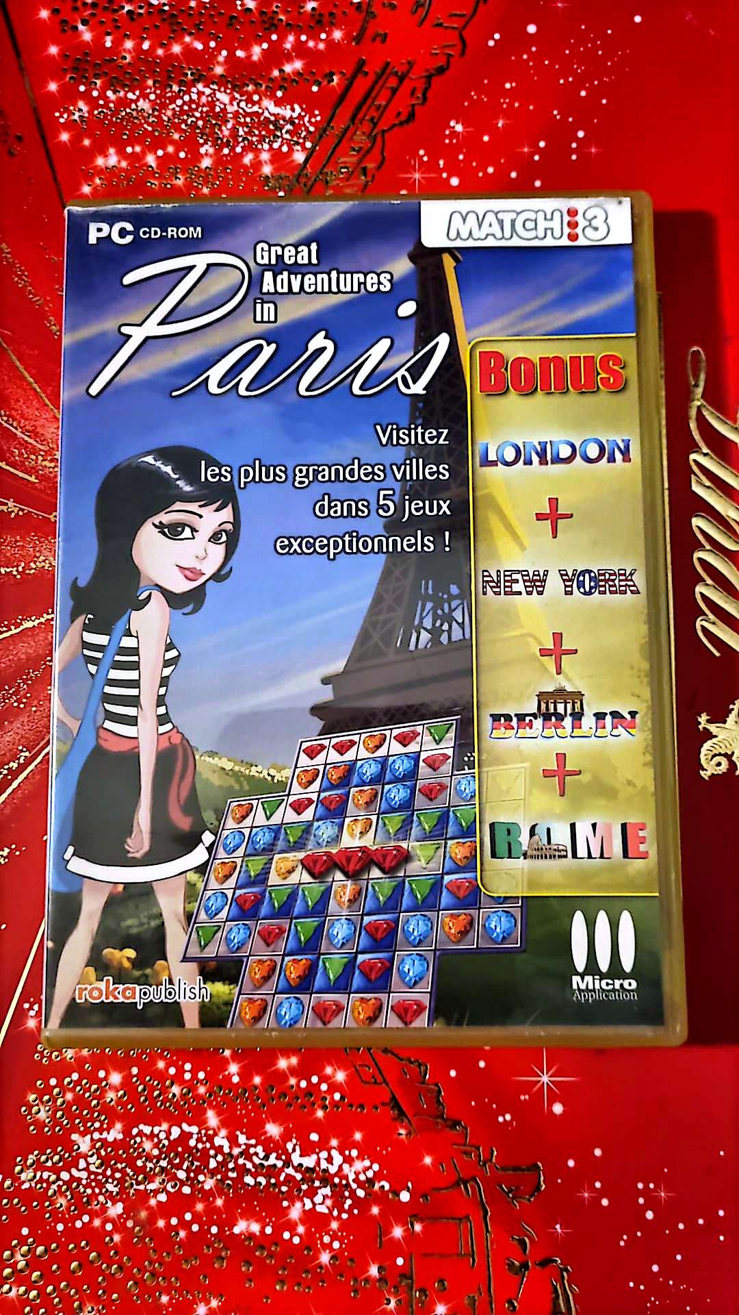 Jeu vidéo PC : Great aventures in paris jeu PC