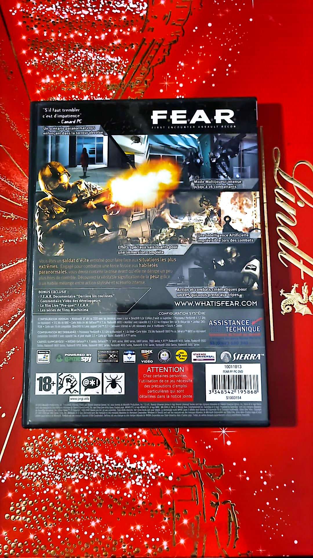 Jeu vidéo PC : F.E.A.R jeu PC