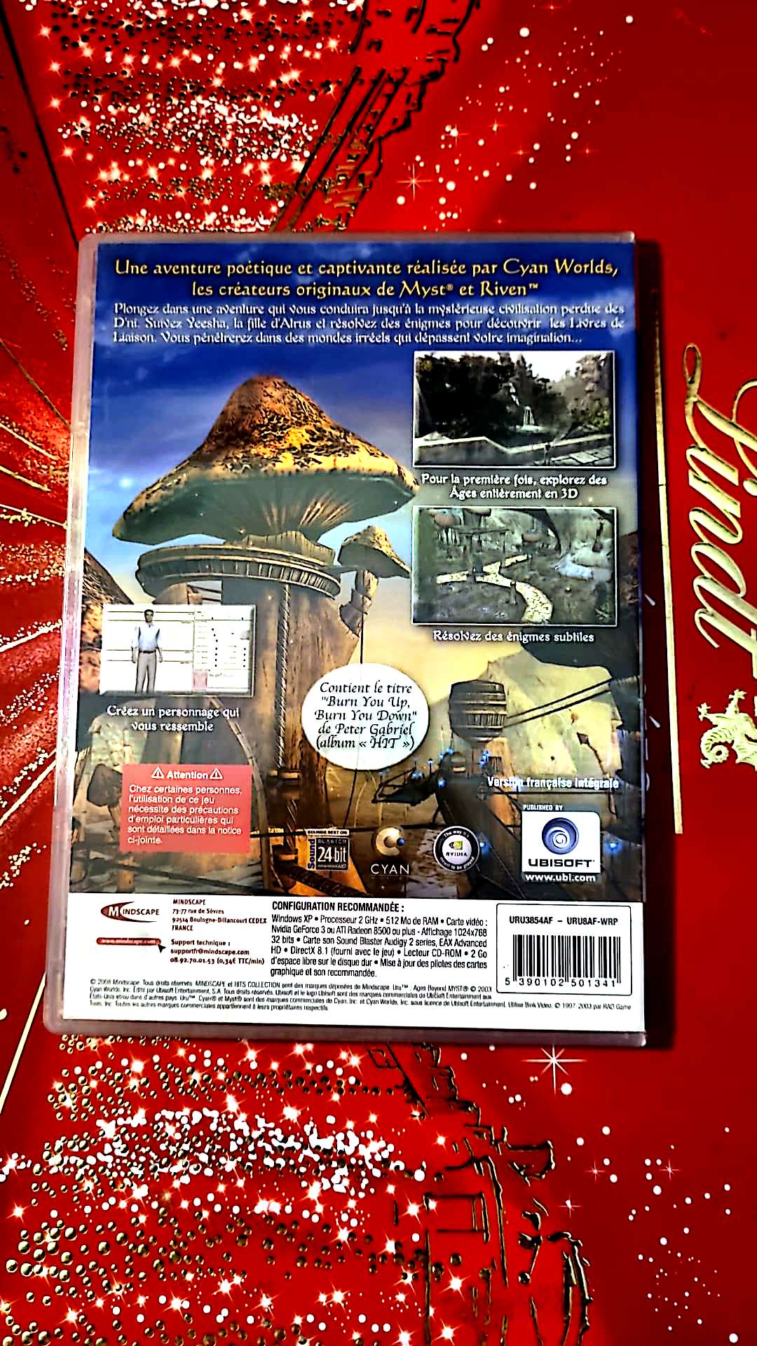 Jeu vidéo PC : hits collection myst URU ages behond myst