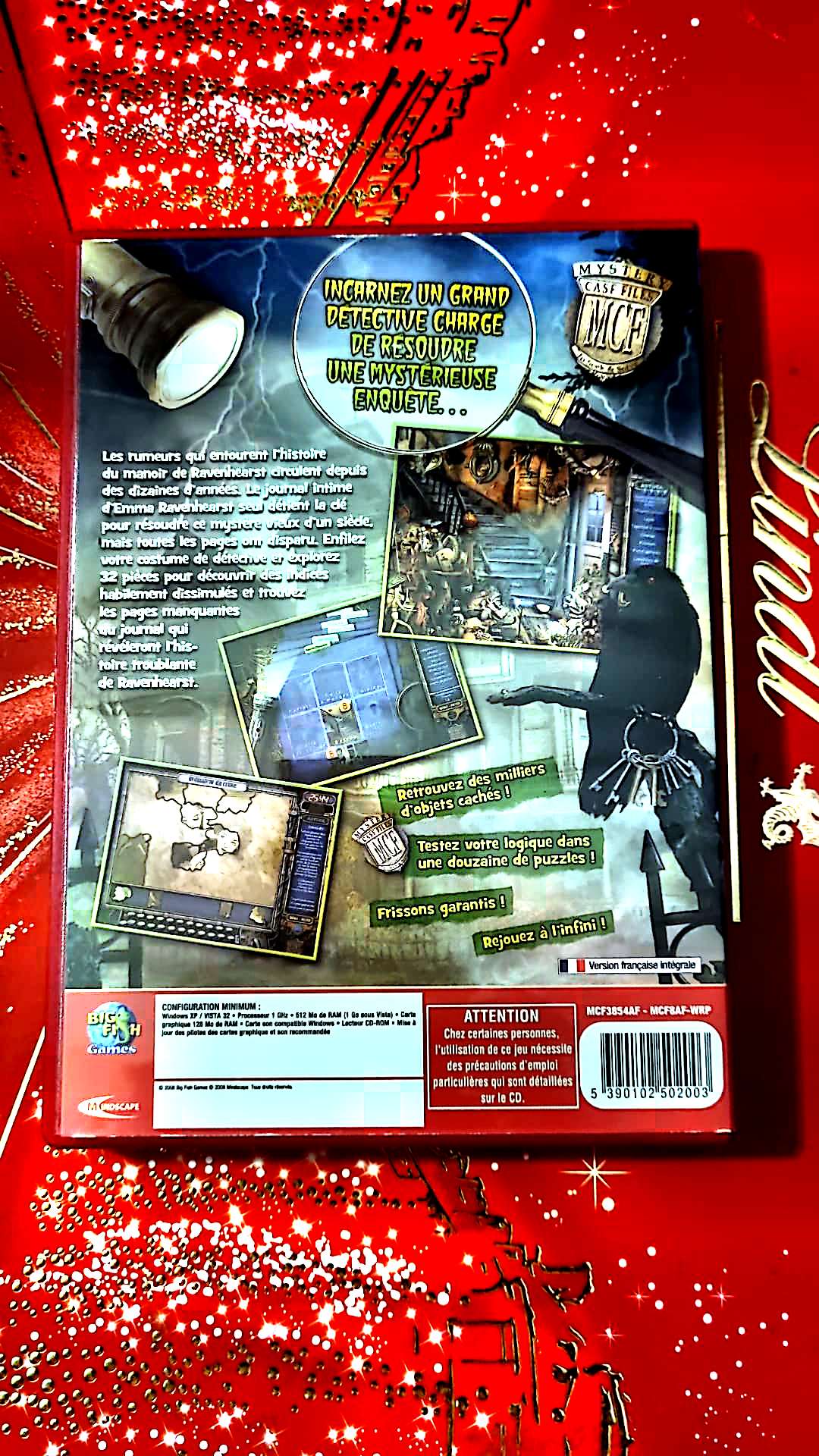 Jeu vidéo PC : mystery case files ravenhearst