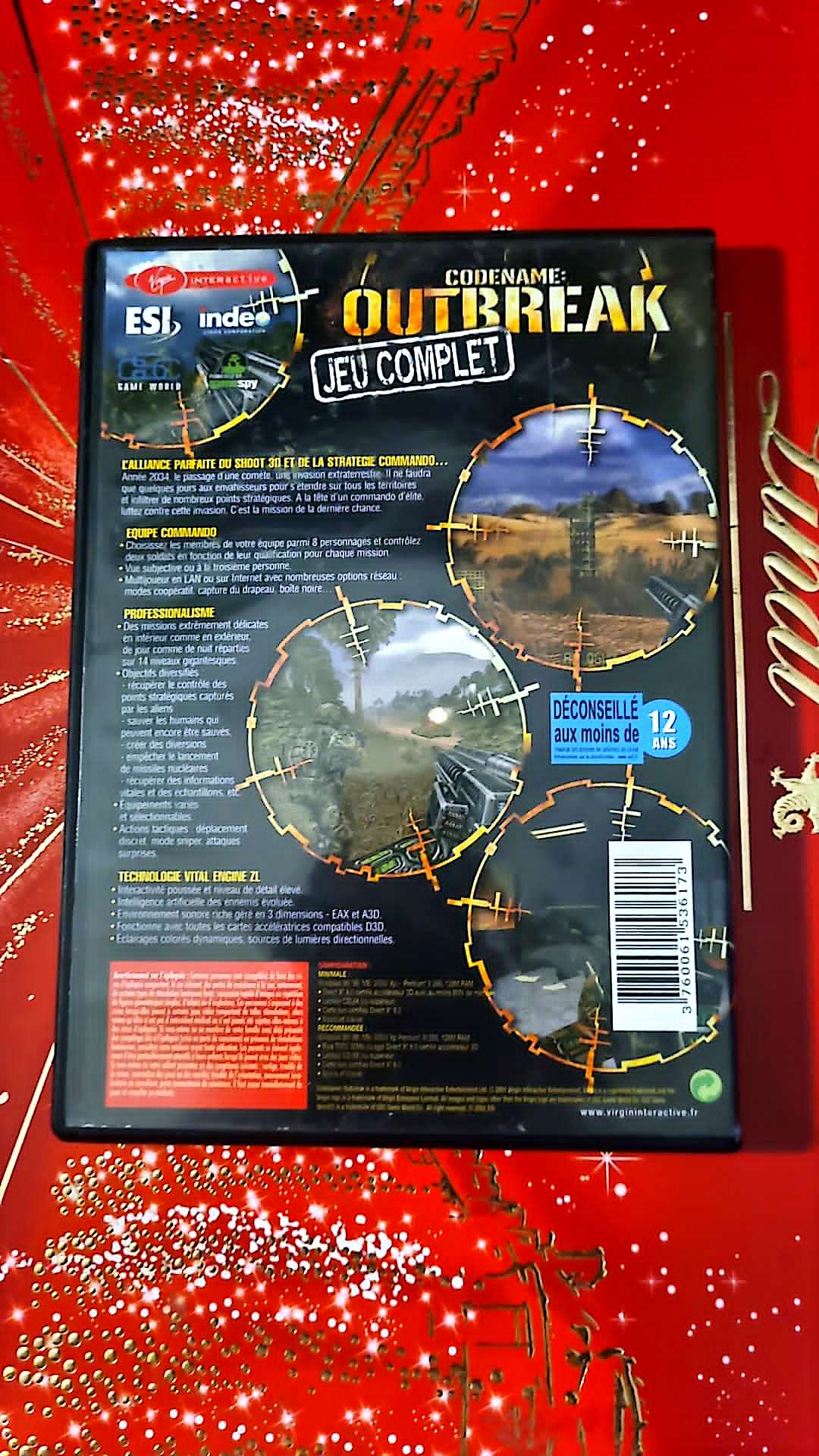 Jeu vidéo PC : codename outbreak gameplay pc