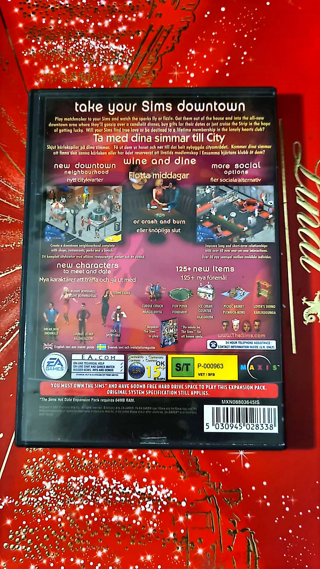 Jeu vidéo PC : the sims hot date jeu PC