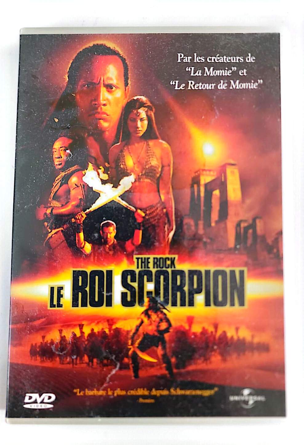Le Roi Scorpion – DVD | Film Action Aventure | The Rock Dwayne Johnson | Édition Française | Universal