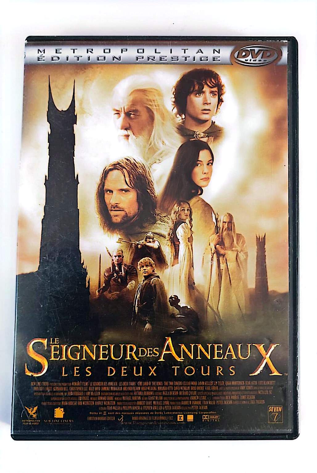 Le Seigneur des Anneaux : Les Deux Tours – Édition Prestige 2 DVD | Peter Jackson | Tolkien | Zone 2