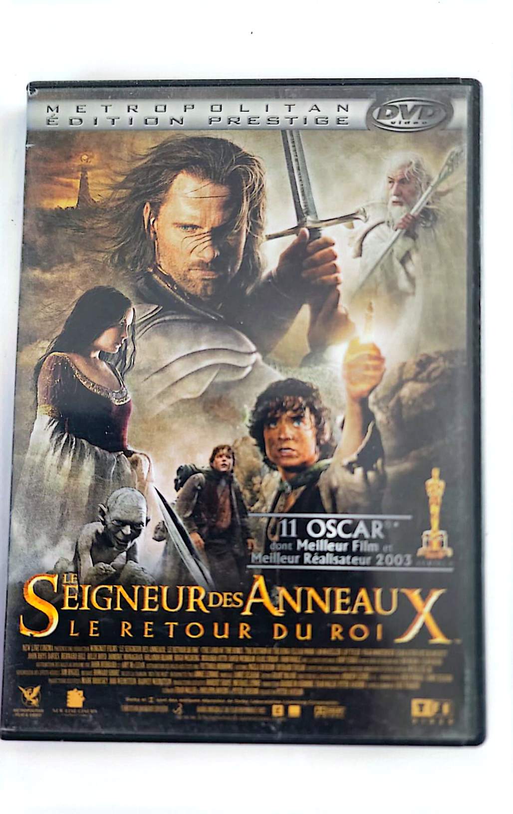 Le Seigneur des Anneaux : Le Retour du Roi – Édition Prestige 2 DVD | 11 Oscars | Peter Jackson | Zone 2