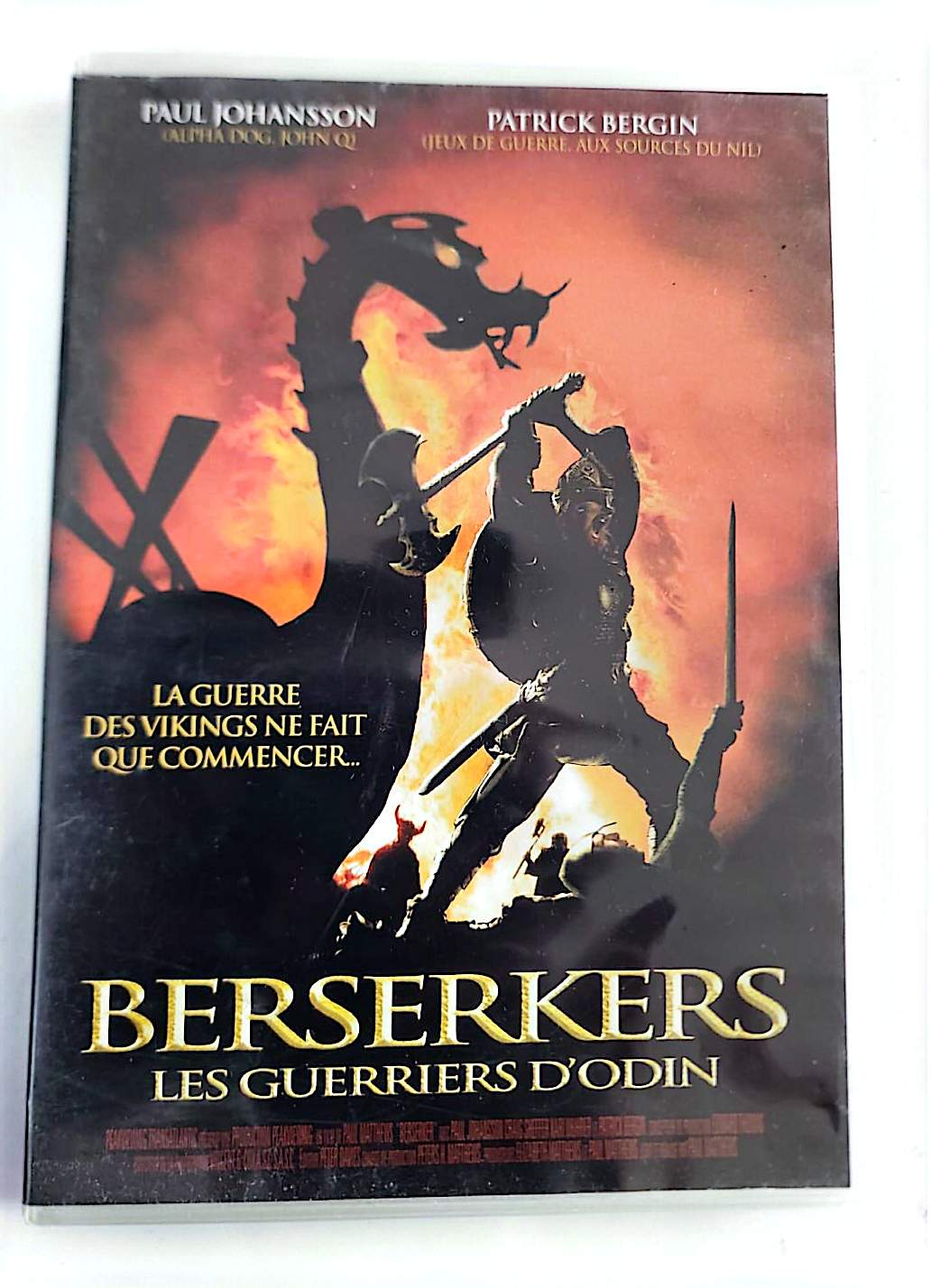 Berserkers : Les Guerriers d’Odin – DVD | Film Viking Action Aventure | Paul Johansson | Zone 2