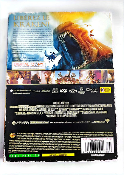 Le Choc des Titans – DVD | Mythologie Grecque | Sam Worthington, Liam Neeson, Ralph Fiennes | Warner Bros | Zone 2