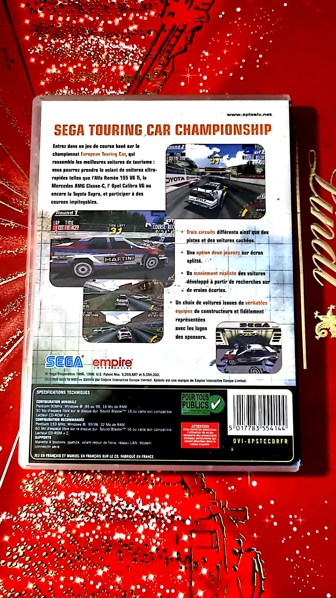 Jeu vidéo PC : xplosiv Sega touring car championship