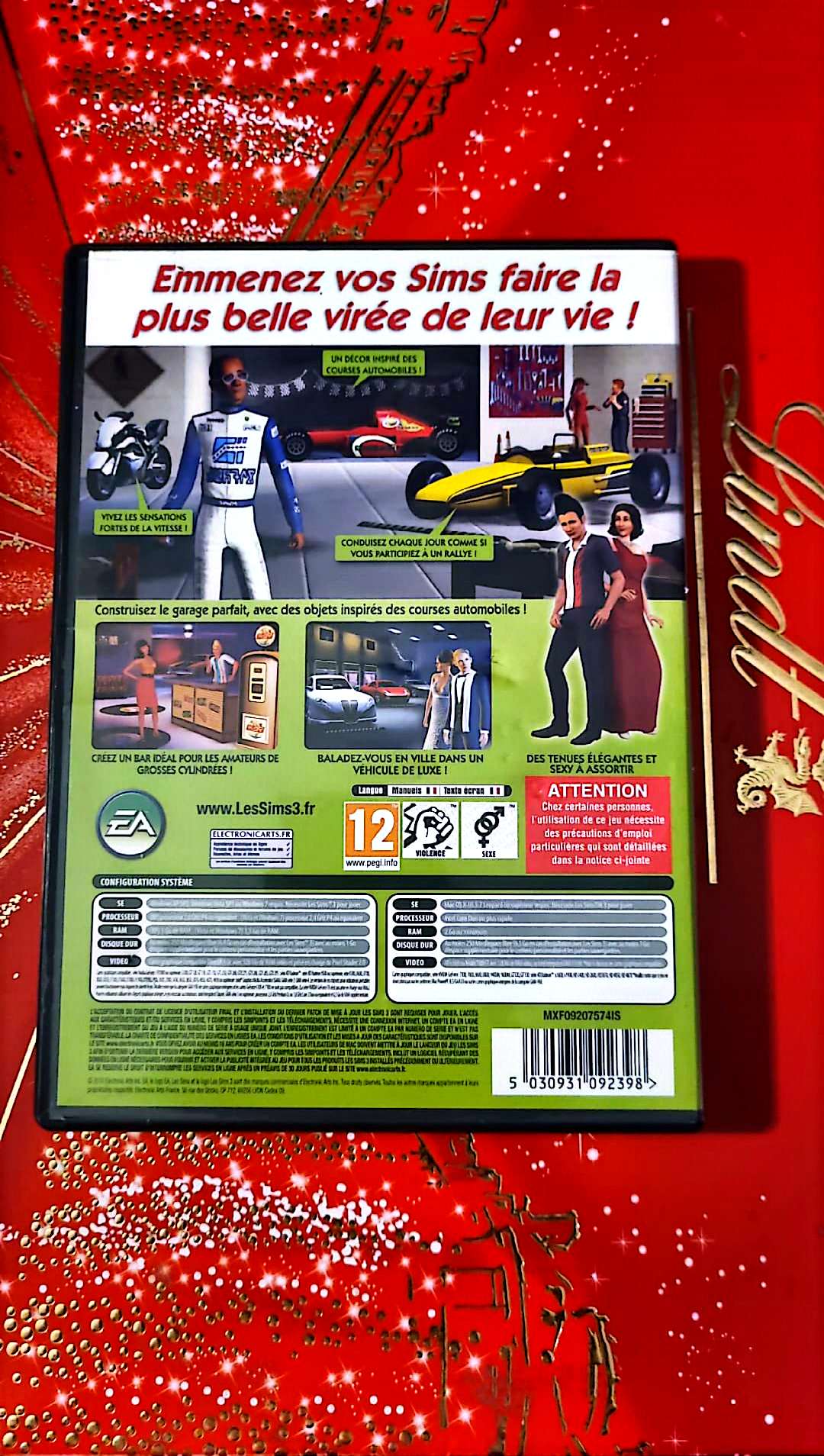 DVD : Les sims 3 vitesse ultime kit