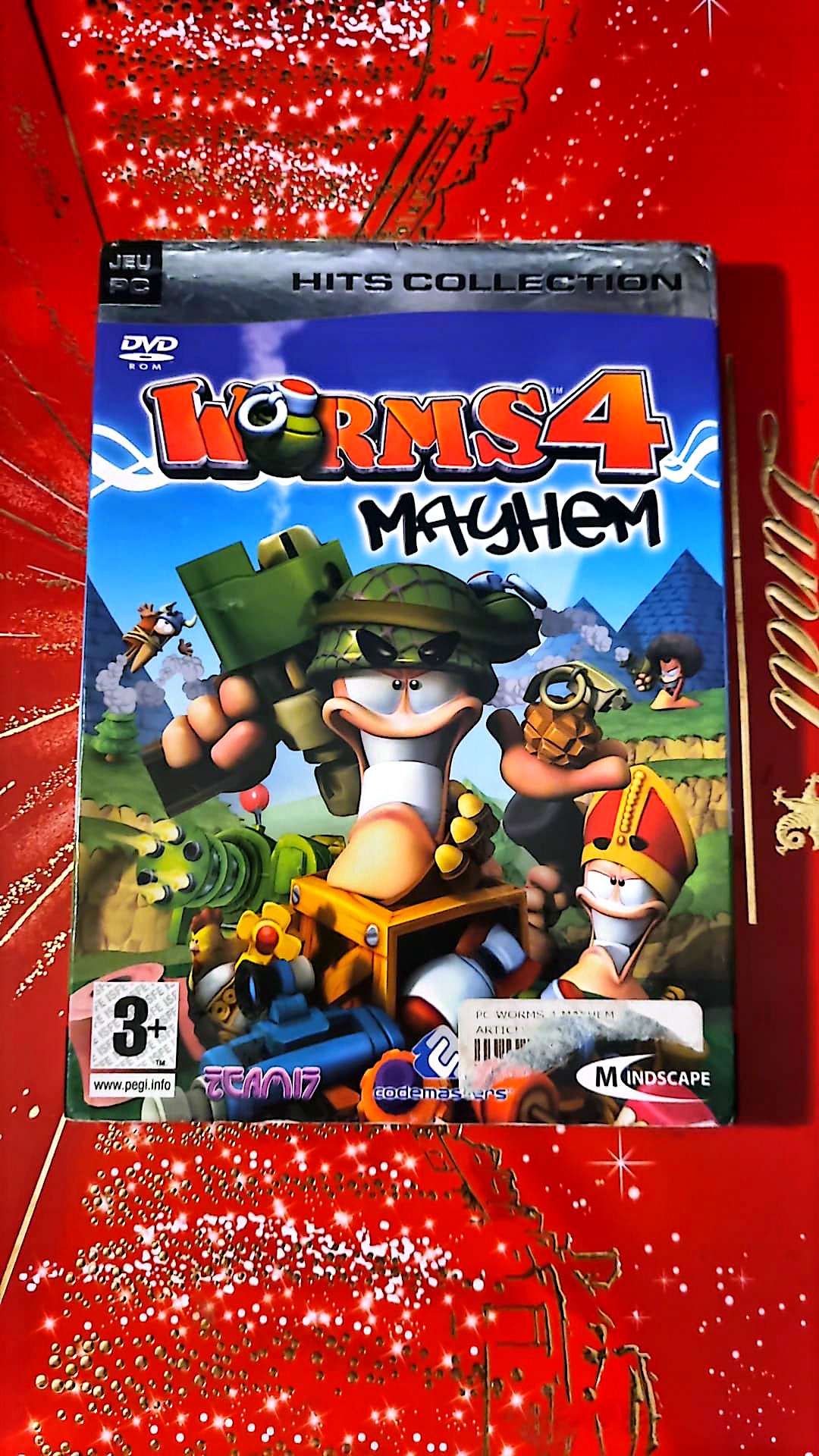 Jeu vidéo PC : Worms 4 mayhem jeu PC