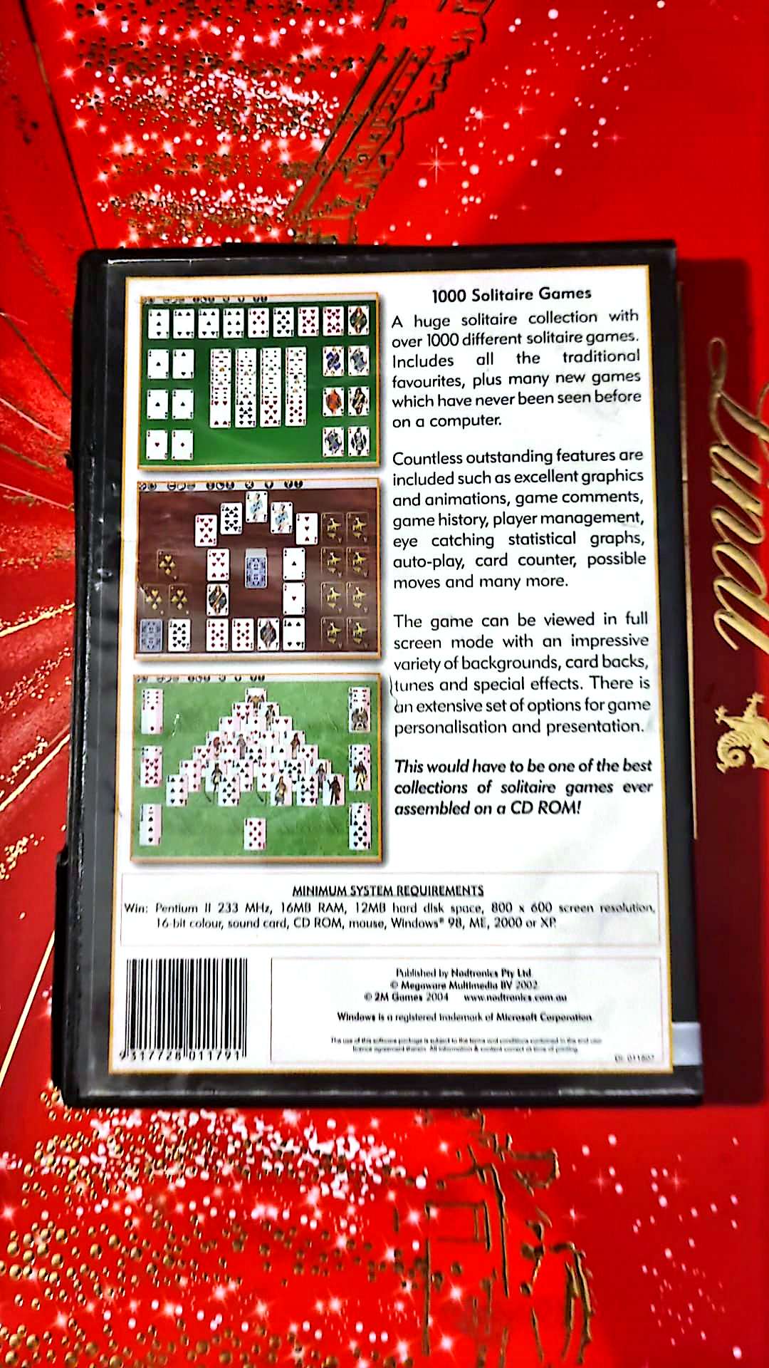 Jeu vidéo PC : solitaire over 1000 game pc