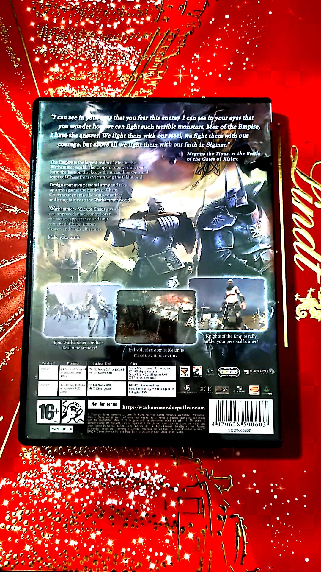 Jeu vidéo : par warhammer mark of chaos