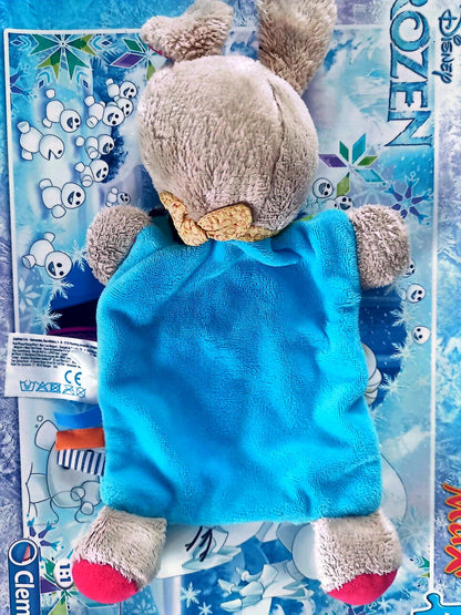 Doudou Marionnette Lapin Bébé Ouatoo Baby – Peluche Multicolore