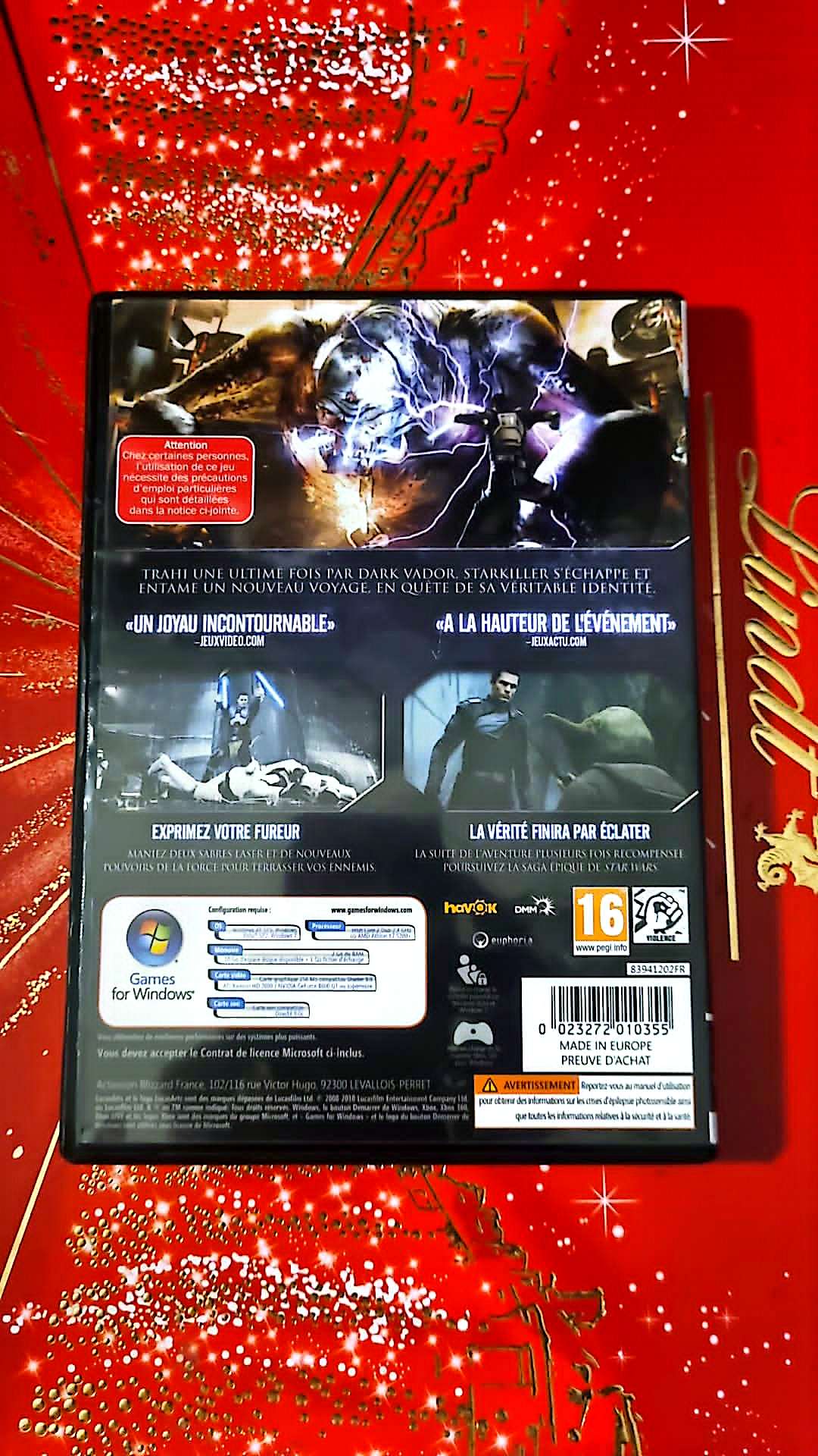 Jeu vidéo PC : star wars le pouvoir de la force II jeu PC