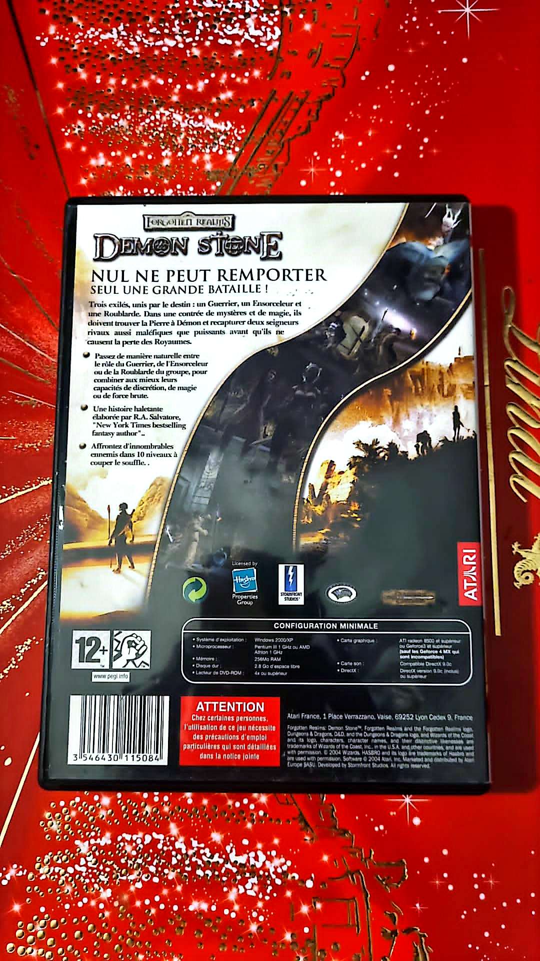 Jeu vidéo PC : forgotten realms Démon stone jeu PC