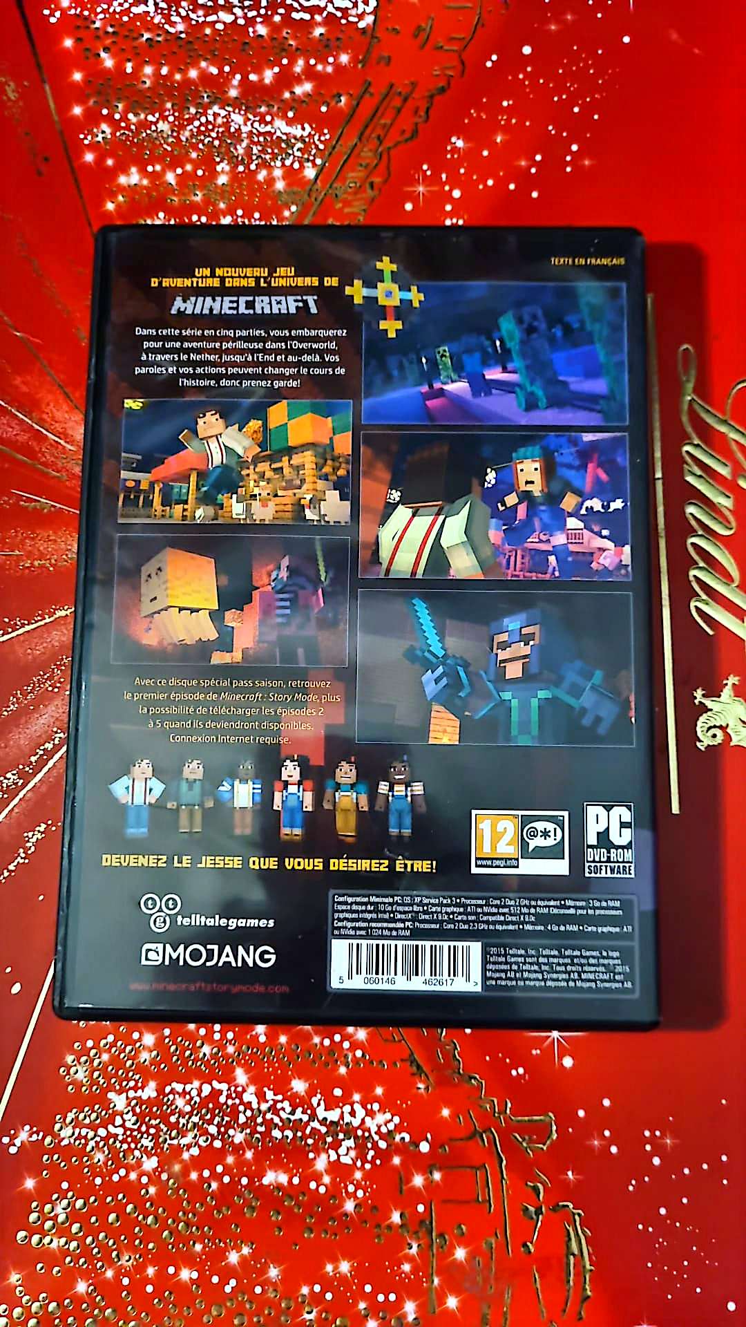 Jeu vidéo PC : minecraft story mode full game pc
